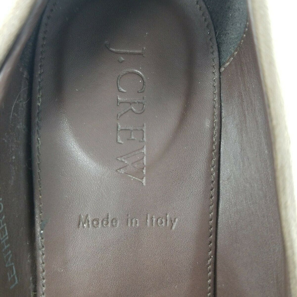 J. Crew Suede Leather Wedge Heels Italy - Picture 11 of 13